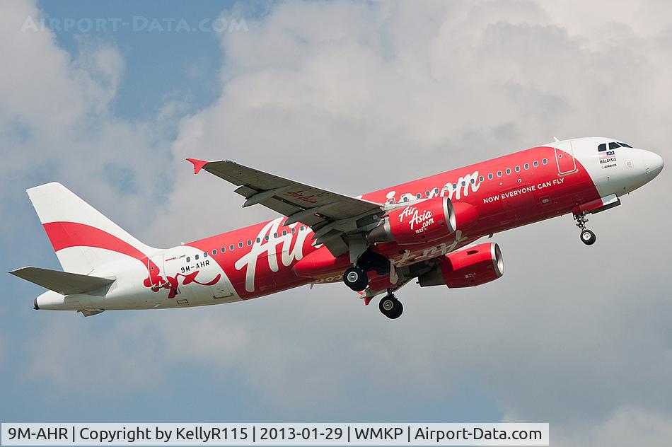 9M-AHR, 2008 Airbus A320-216 C/N 3701, Penang International - AirAsia