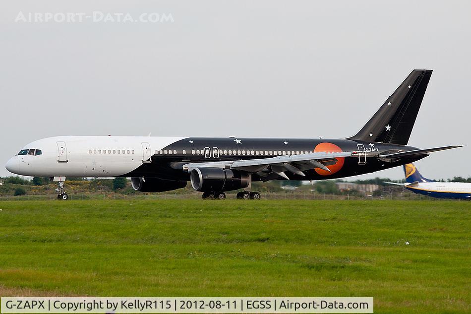 G-ZAPX, 2000 Boeing 757-256 C/N 29309, London Stansted - Titan Airways