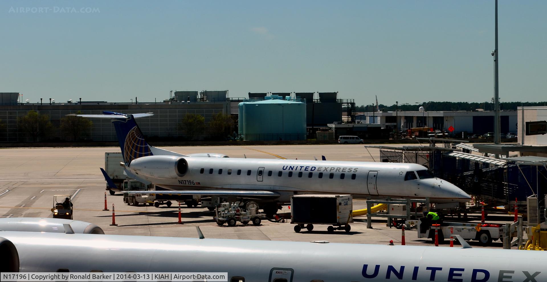 N17196, 2005 Embraer ERJ-145XR (EMB-145XR) C/N 14500945, Houston
