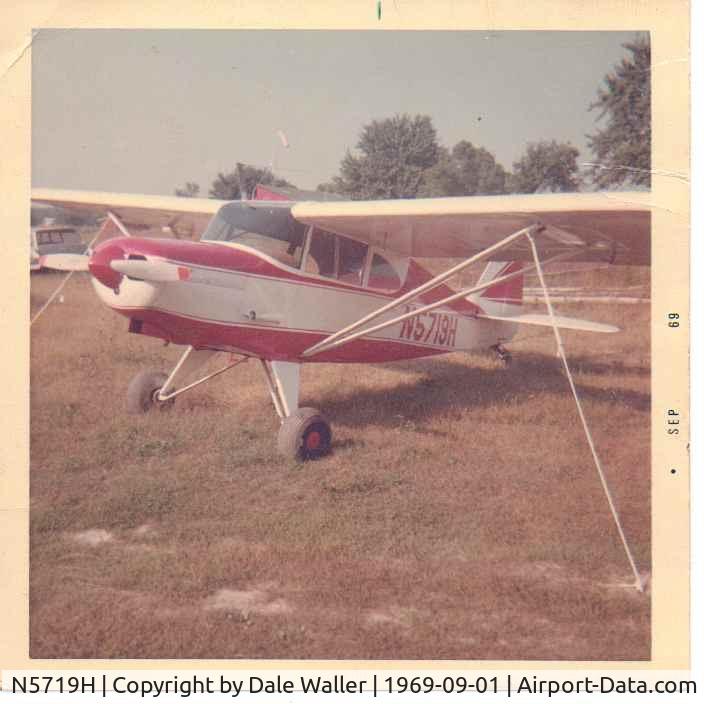 N5719H, 1949 Piper PA-16 Clipper C/N 16-331, My dad owned this plane in the late 60's.
