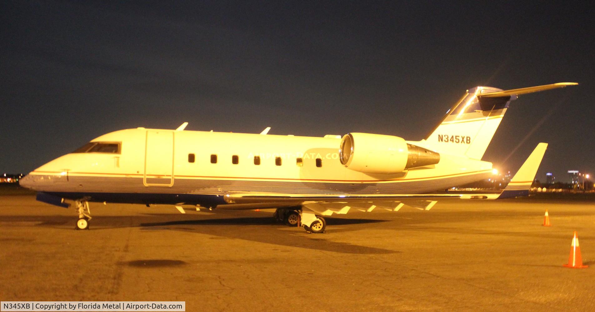 N345XB, 2005 Bombardier Challenger 604 (CL-600-2B16) C/N 5631, Challenger 604