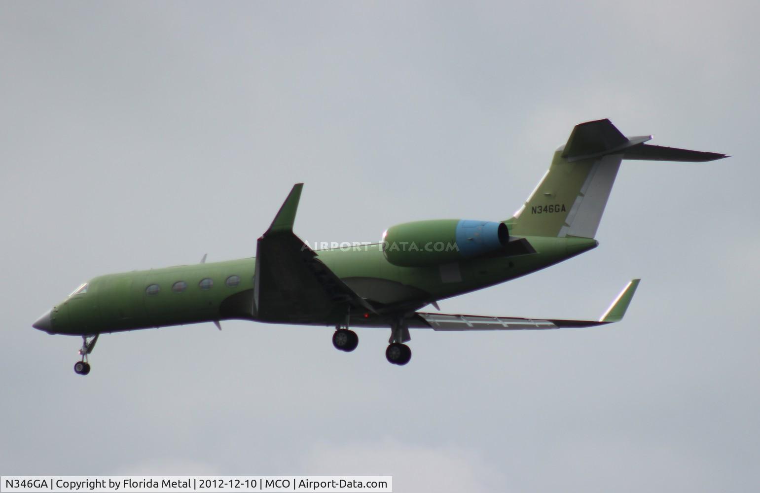 N346GA, Gulfstream Aerospace G550 C/N 5406, Gulfstream G550