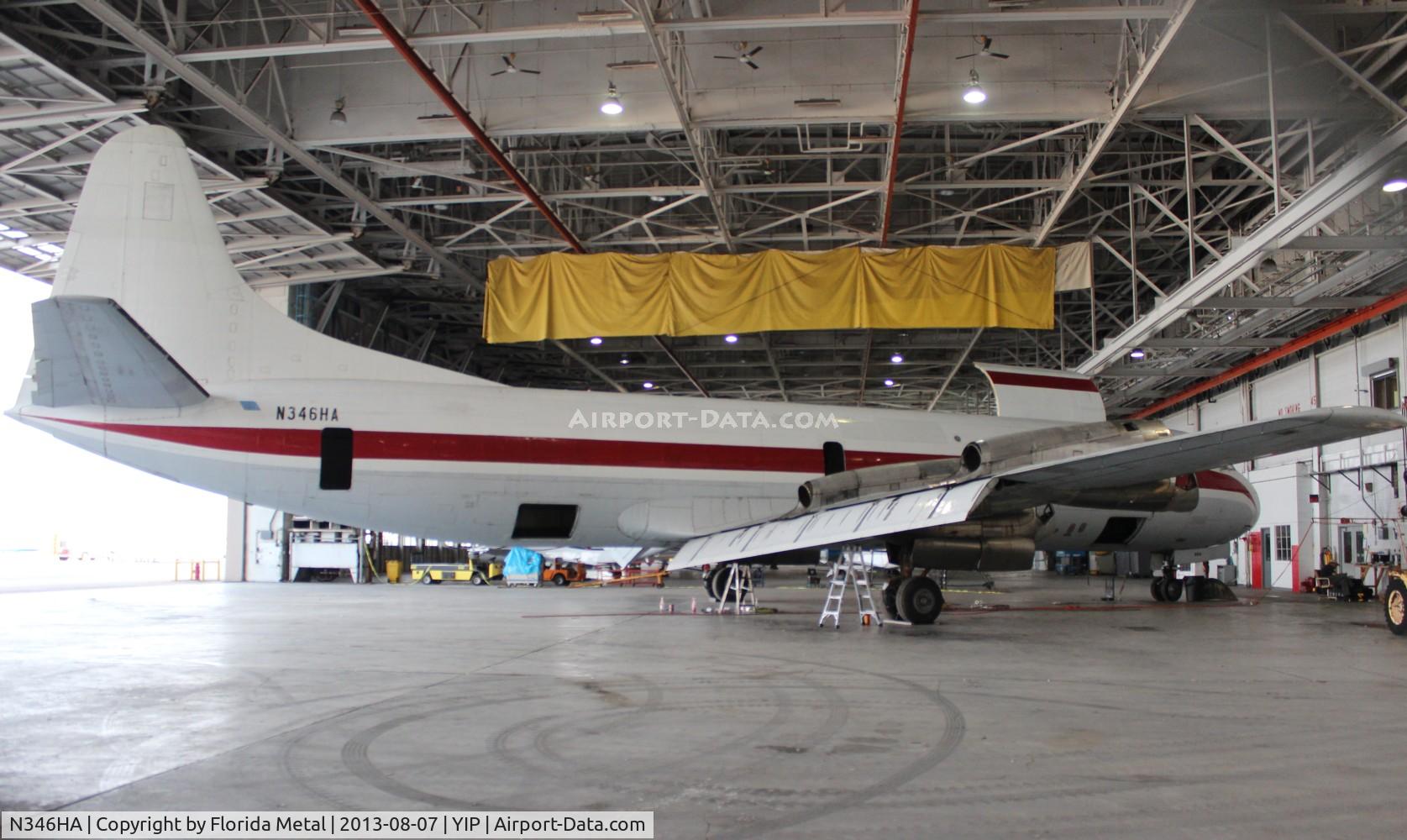 N346HA, Lockheed L-188A(F) Electra C/N 188A-1043, Zantop L188A
