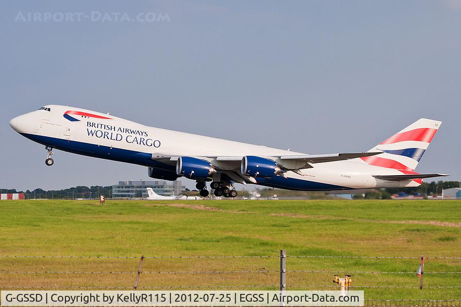 G-GSSD, 2011 Boeing 747-87UF C/N 37561, London Stansted - Global Supply Systems