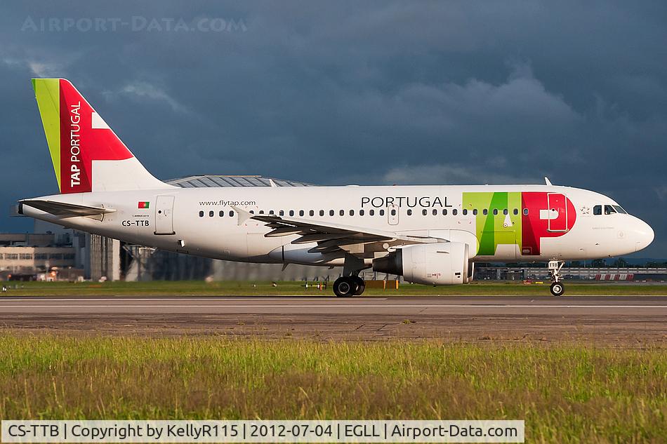 CS-TTB, 1997 Airbus A319-111 C/N 755, London Heathrow - TAP Air Portugal
