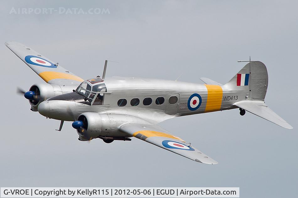 G-VROE, 1950 Avro 652A Anson T.21 C/N 3634, Abington
