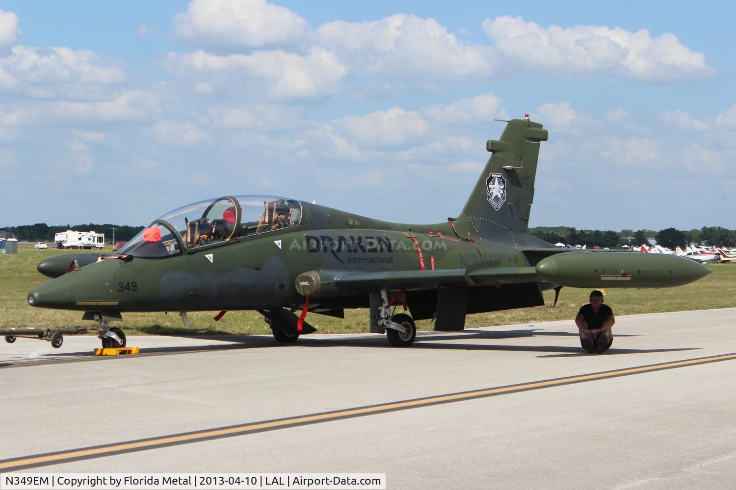 N349EM, 1991 Aermacchi MB-339CB C/N 6830/181, Aermacchi MB-339MB