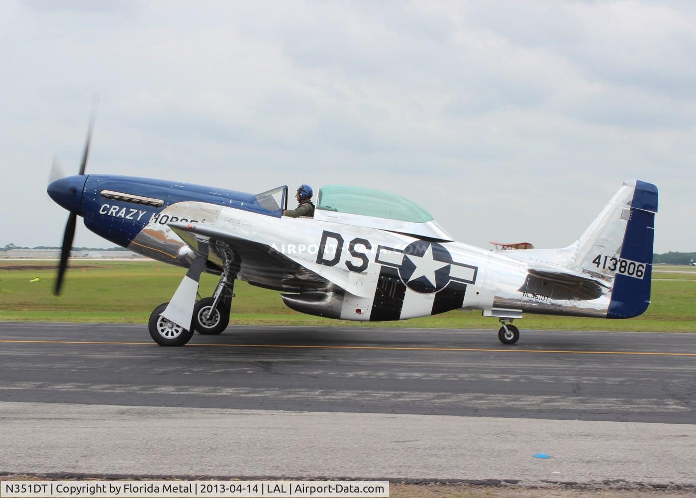 N351DT, 1944 North American P-51D Mustang C/N 122-41042, Crazy Horse 2