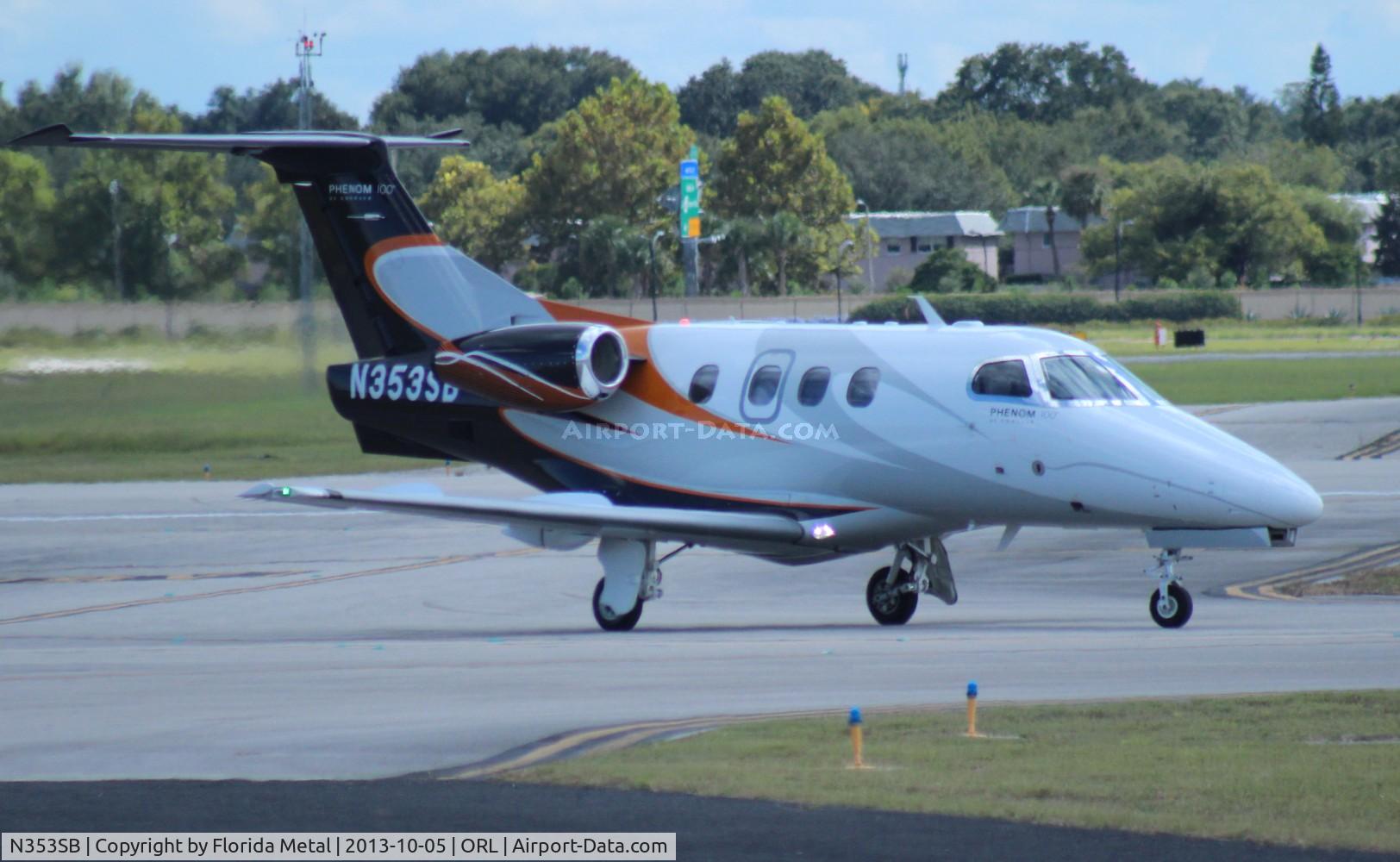 N353SB, 2009 Embraer EMB-500 Phenom 100 C/N 50000038, Phenom 100