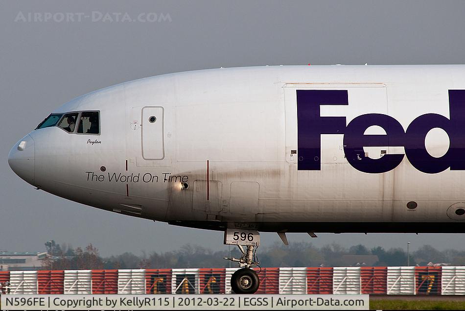 N596FE, 1993 McDonnell Douglas MD-11F C/N 48554, London Stansted - FedEx