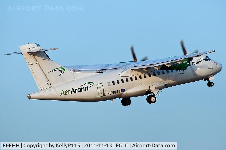 EI-EHH, 1990 ATR 42-300 C/N 196, London City - Aer Arann
