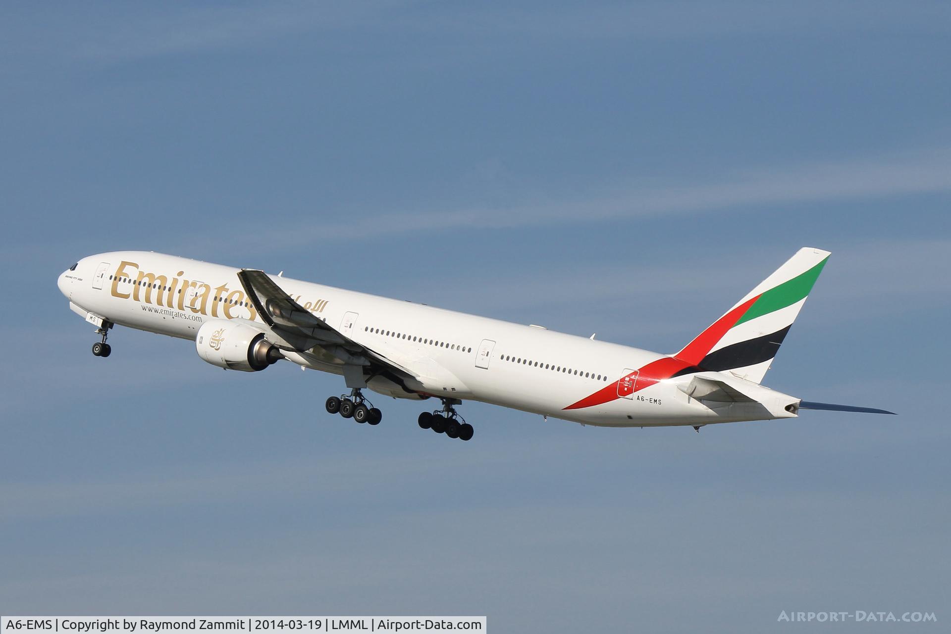 A6-EMS, 2002 Boeing 777-31H C/N 29067, B777 A6-EMS Emirates Airlines