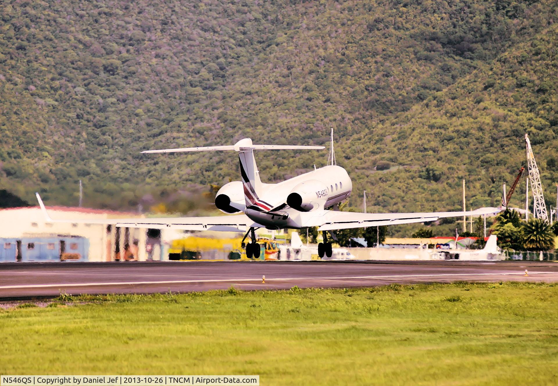 N546QS, 2008 Gulfstream Aerospace GV-SP (G550) C/N 5190, N546QS