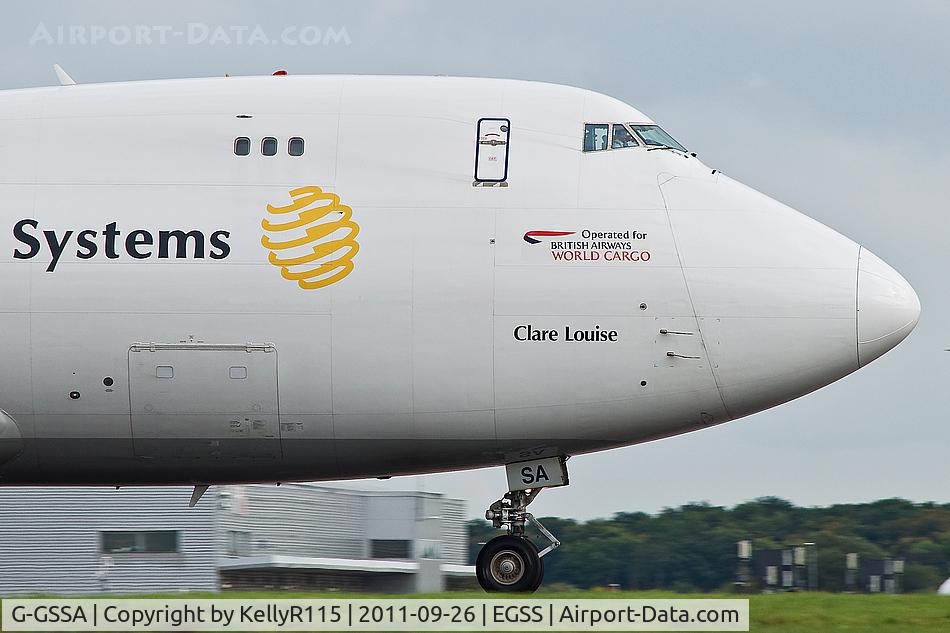 G-GSSA, 1999 Boeing 747-47UF C/N 29256, London Stansted - Global Supply Systems