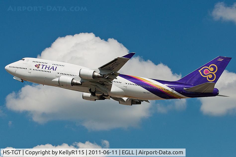 HS-TGT, 1996 Boeing 747-4D7 C/N 26616, London Heathrow - Thai Airways International