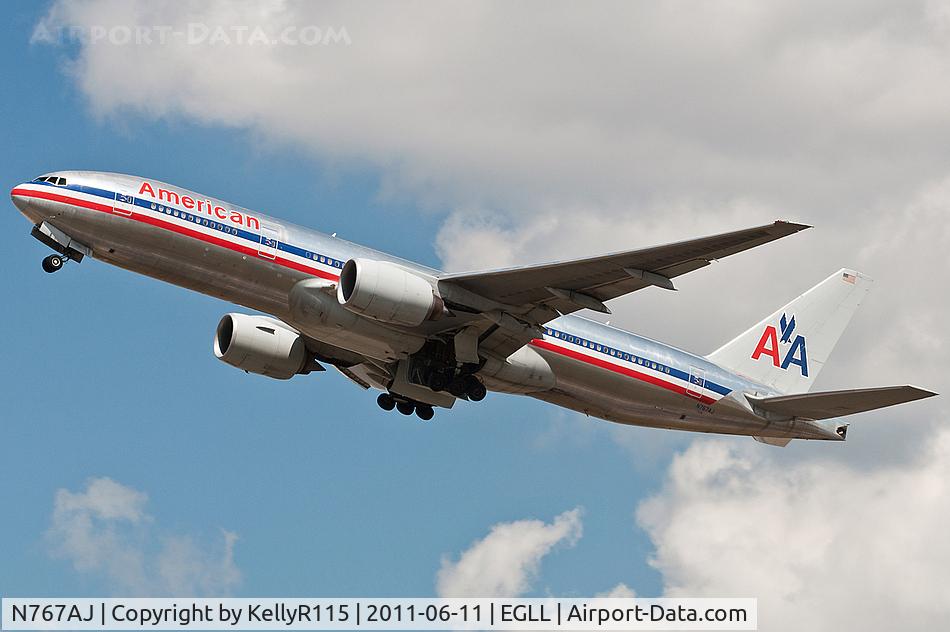 N767AJ, 2006 Boeing 777-223 C/N 33539, London Heathrow - American Airways