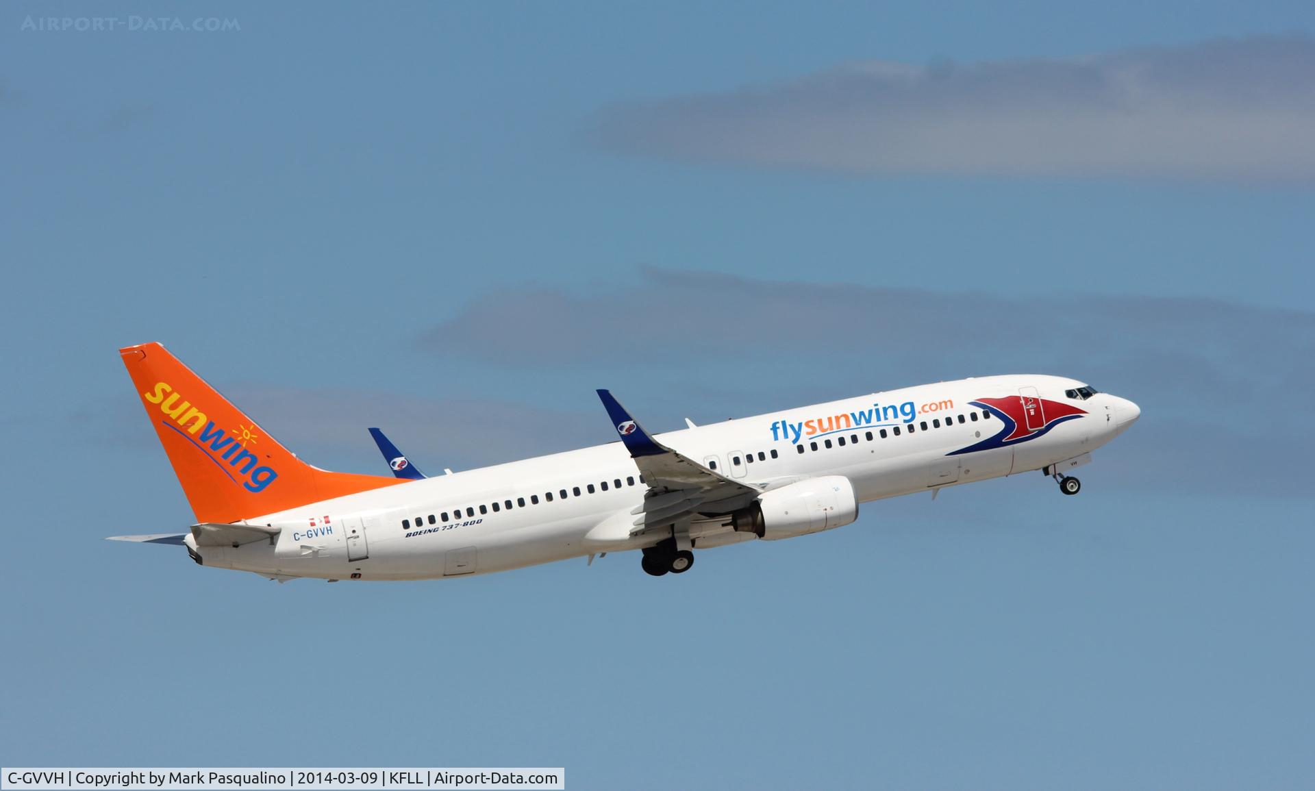 C-GVVH, 2008 Boeing 737-8Q8 C/N 35275, Boeing 737-800