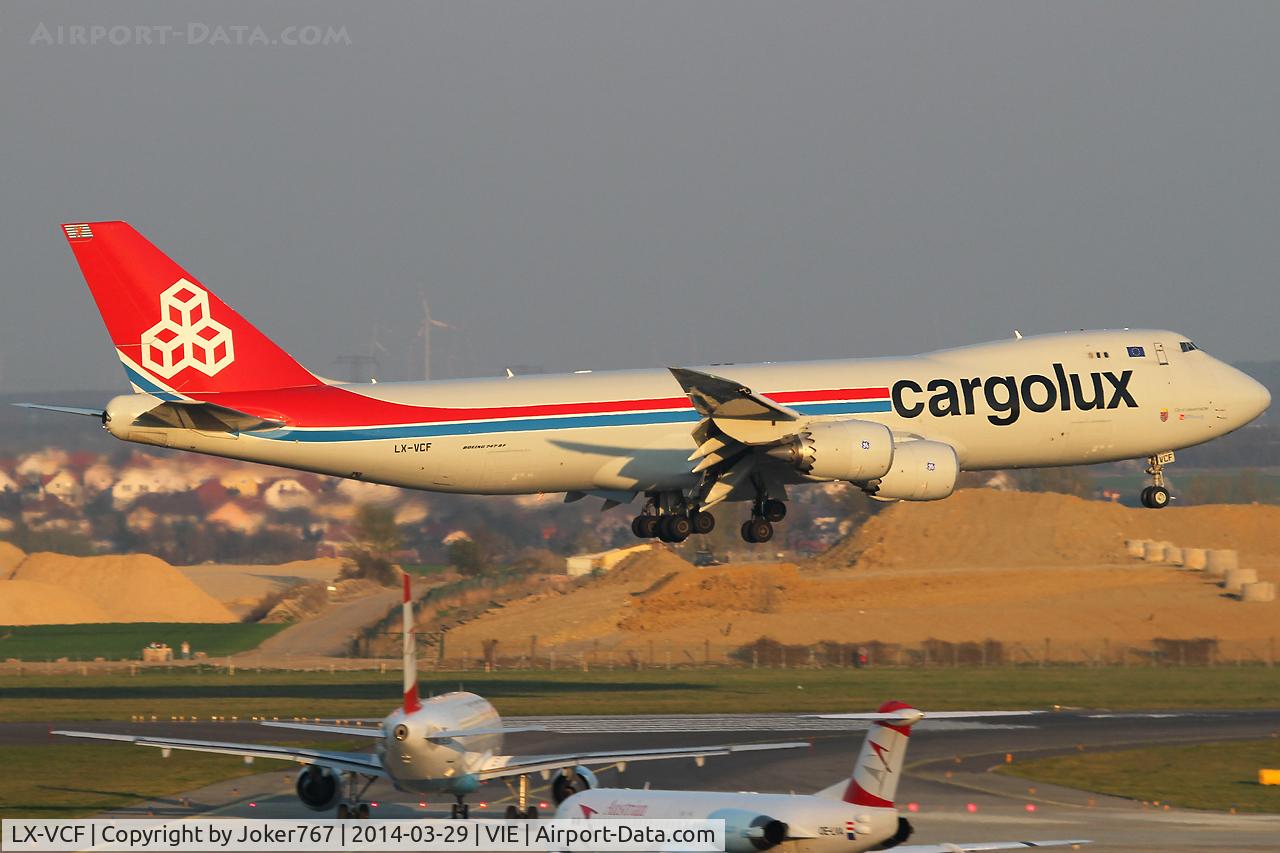 LX-VCF, 2012 Boeing 747-8R7F C/N 35811, Cargolux