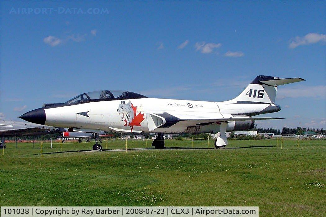 101038, 1957 McDonnell CF-101B Voodoo C/N 546, McDonnell CF-101B Voodoo [546] (Royal Canadian Air Force) Wetaskiwin Regional Airport~C 23/07/2008