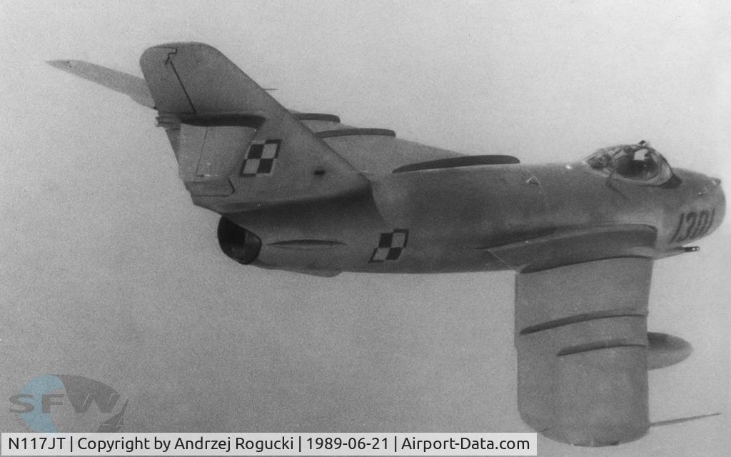 N117JT, PZL-Mielec Lim-5 (MiG-17F) C/N 1C1301, It has been don during my conversion training to Lim-5.