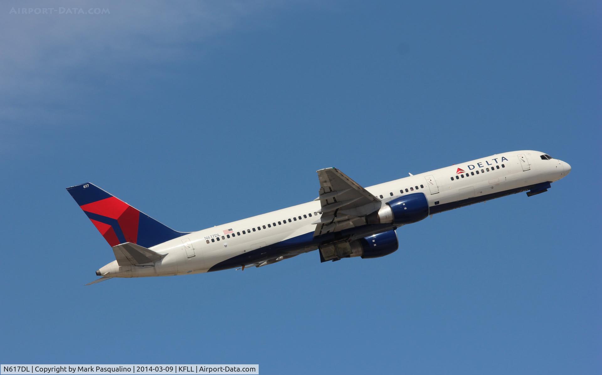 N617DL, 1986 Boeing 757-232 C/N 22907, Boeing 757-200