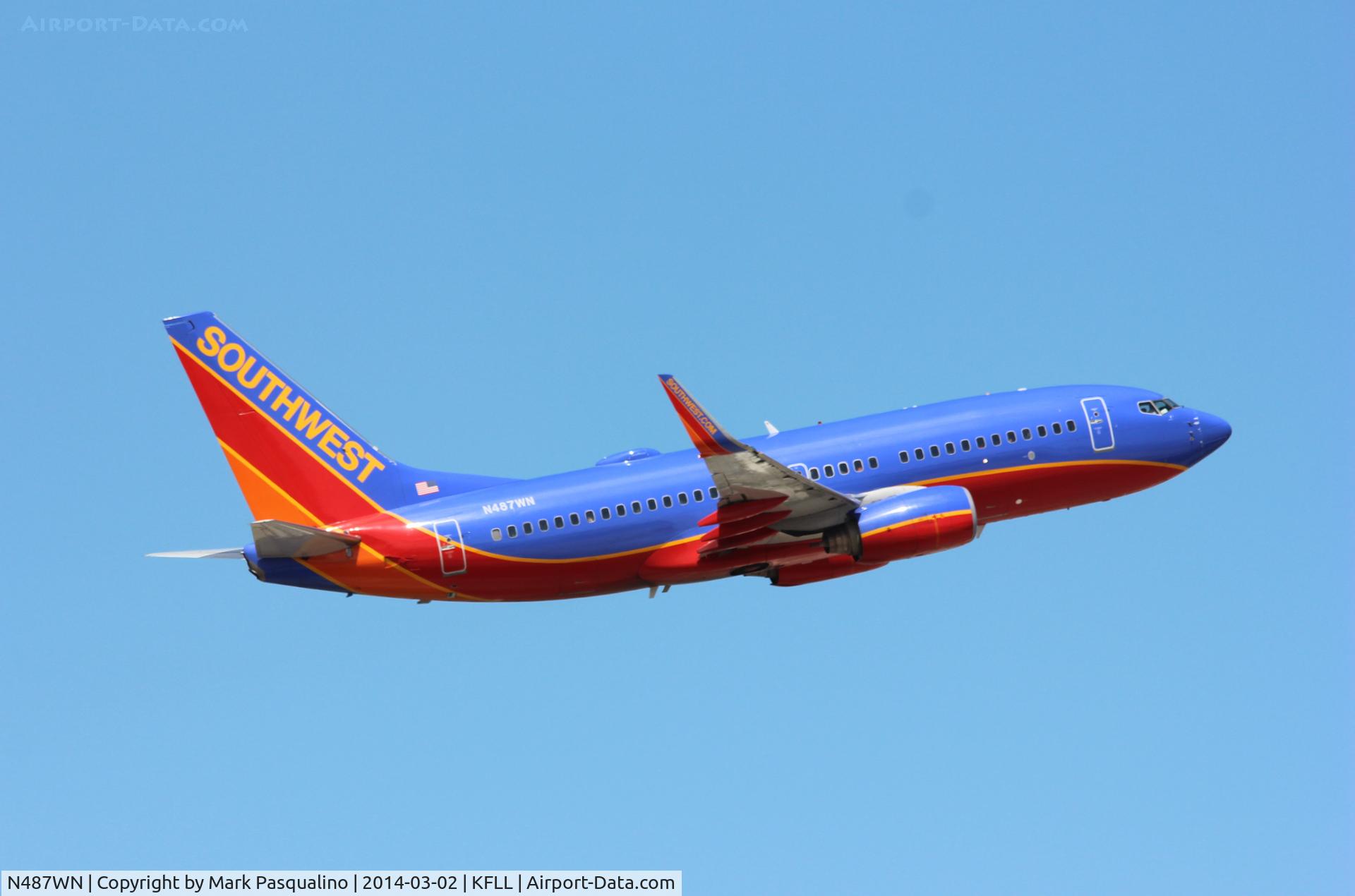 N487WN, 2004 Boeing 737-7H4 C/N 33854, Boeing 737-700