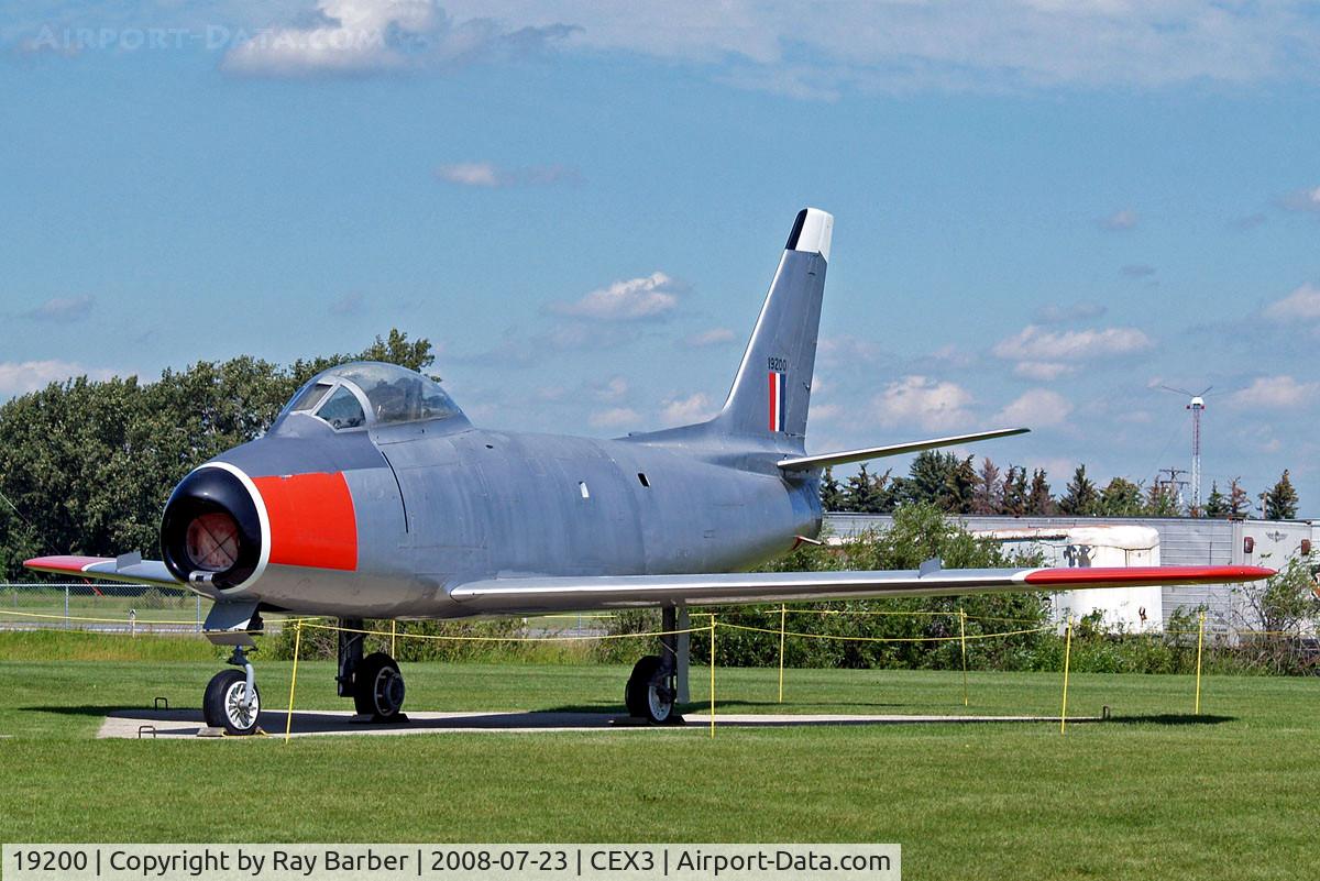 19200, Canadair CL-13 Sabre Mk.3 C/N 100, Canadair CL-13A Sabre Mk3 [100] (Royal Canadian Air Force) Wetaskiwin Regional Airport~C 23/07/2008