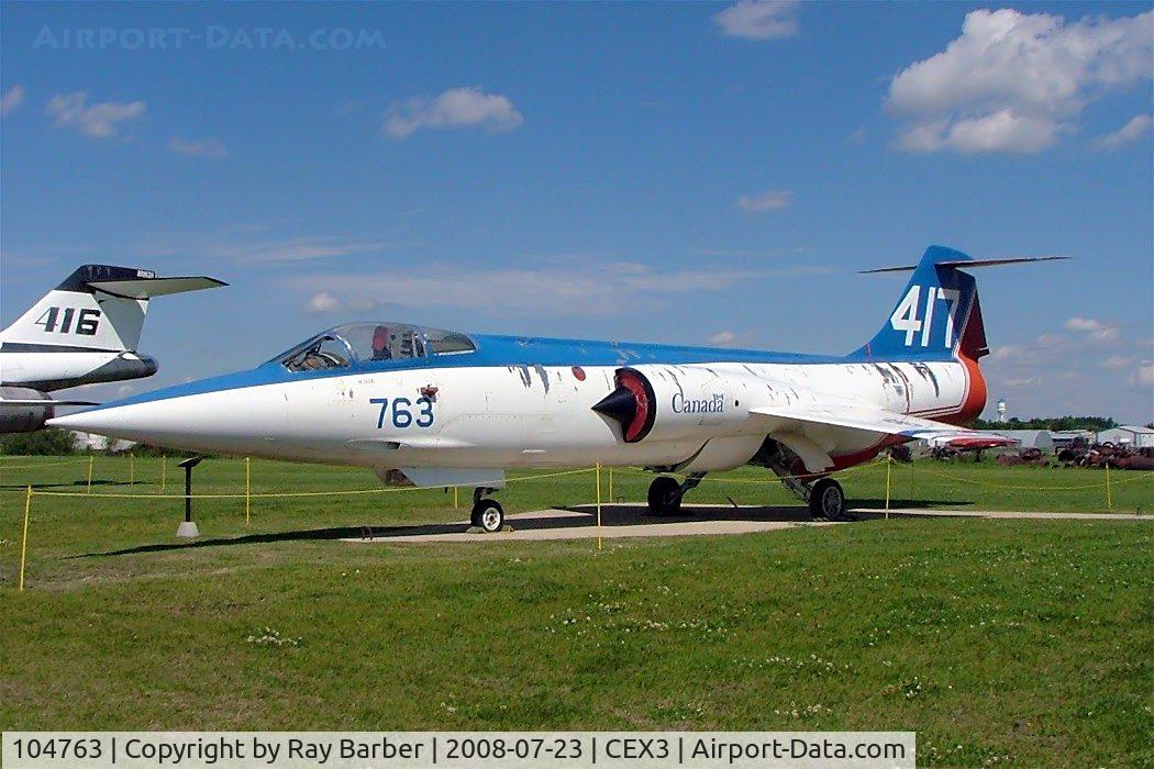 104763, Canadair CF-104 Starfighter C/N 683A-1063, Lockheed CF-104 Starfighter [683A-1063] (Royal Canadian Air Force) Wetaskiwin Regional Airport~C 23/07/2008