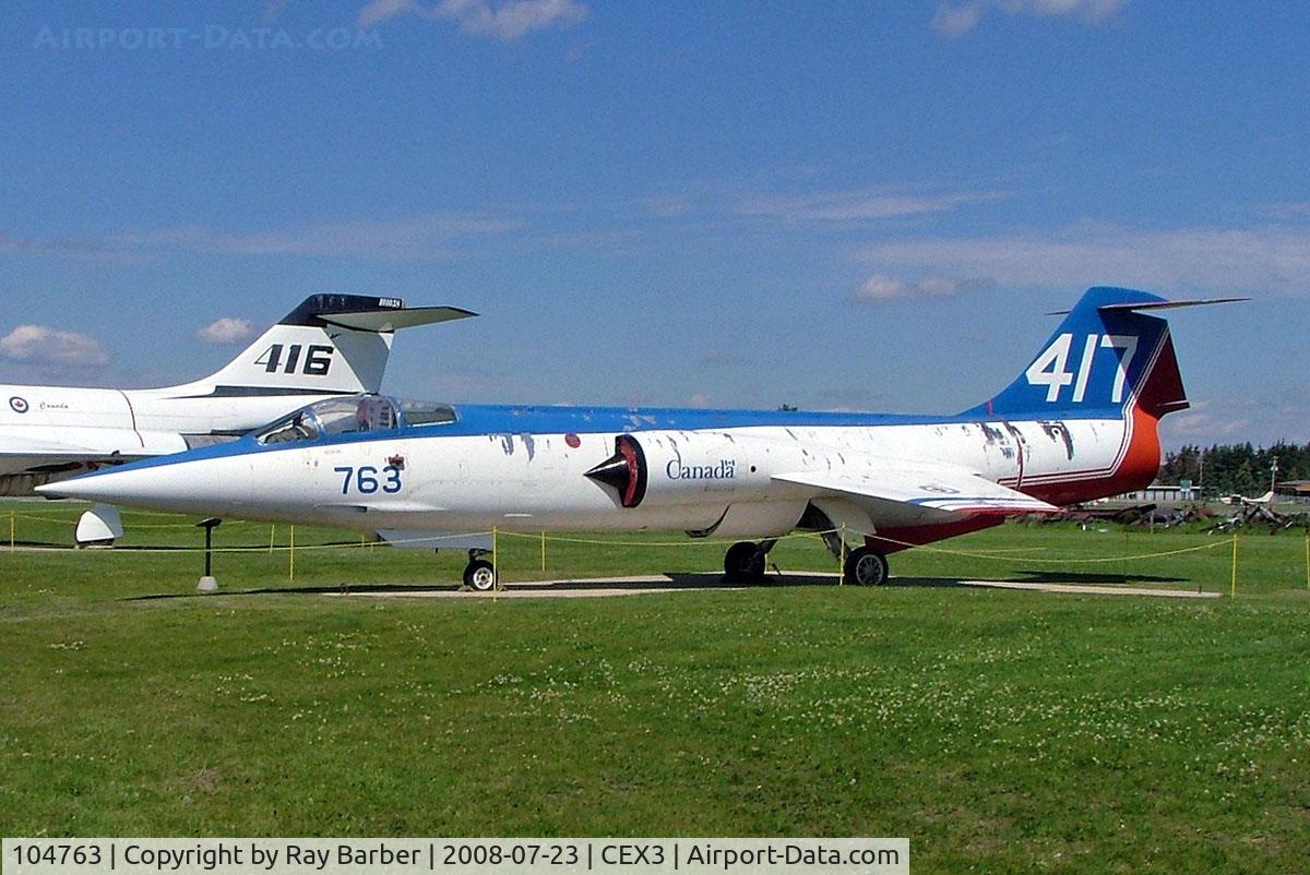 104763, Canadair CF-104 Starfighter C/N 683A-1063, Lockheed CF-104 Starfighter [683A-1063] (Royal Canadian Air Force) Wetaskiwin Regional Airport~C 23/07/2008