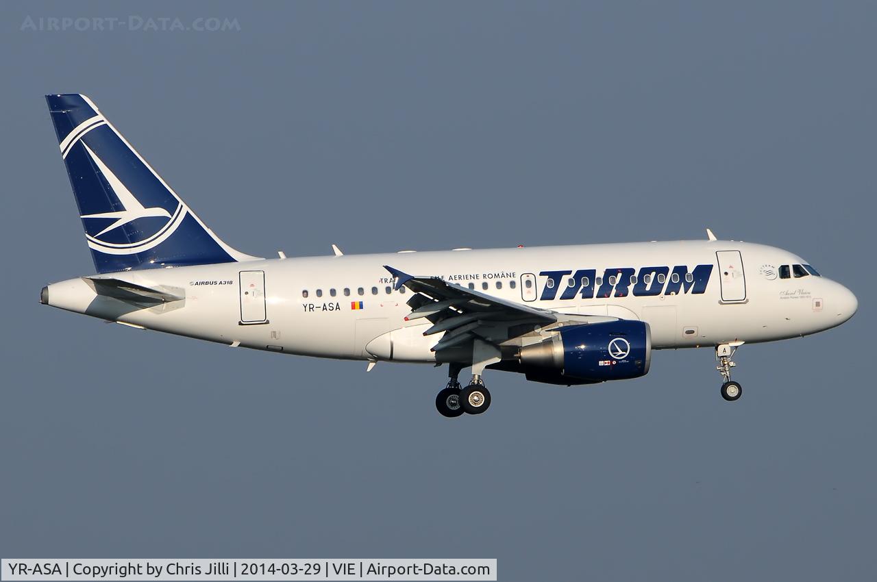 YR-ASA, 2006 Airbus A318-111 C/N 2931, TAROM