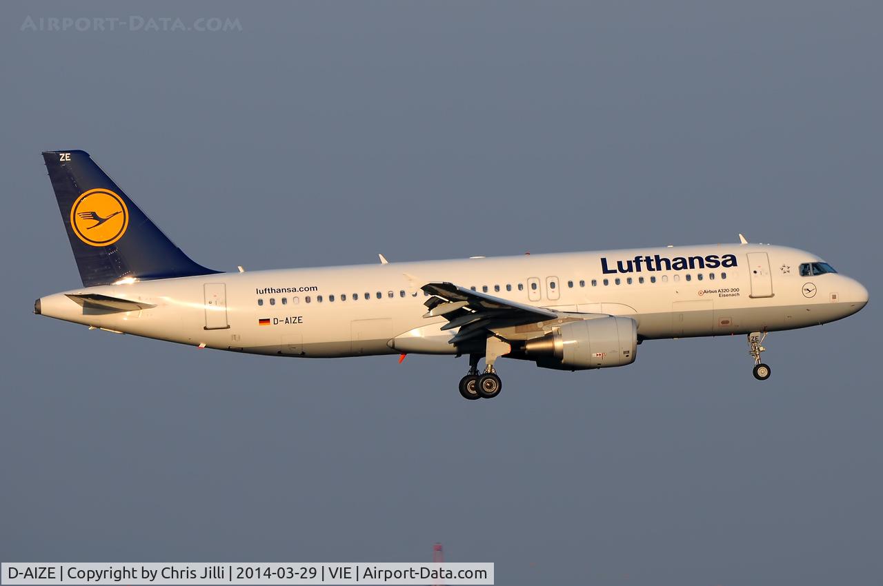 D-AIZE, 2010 Airbus A320-214 C/N 4261, Lufthansa
