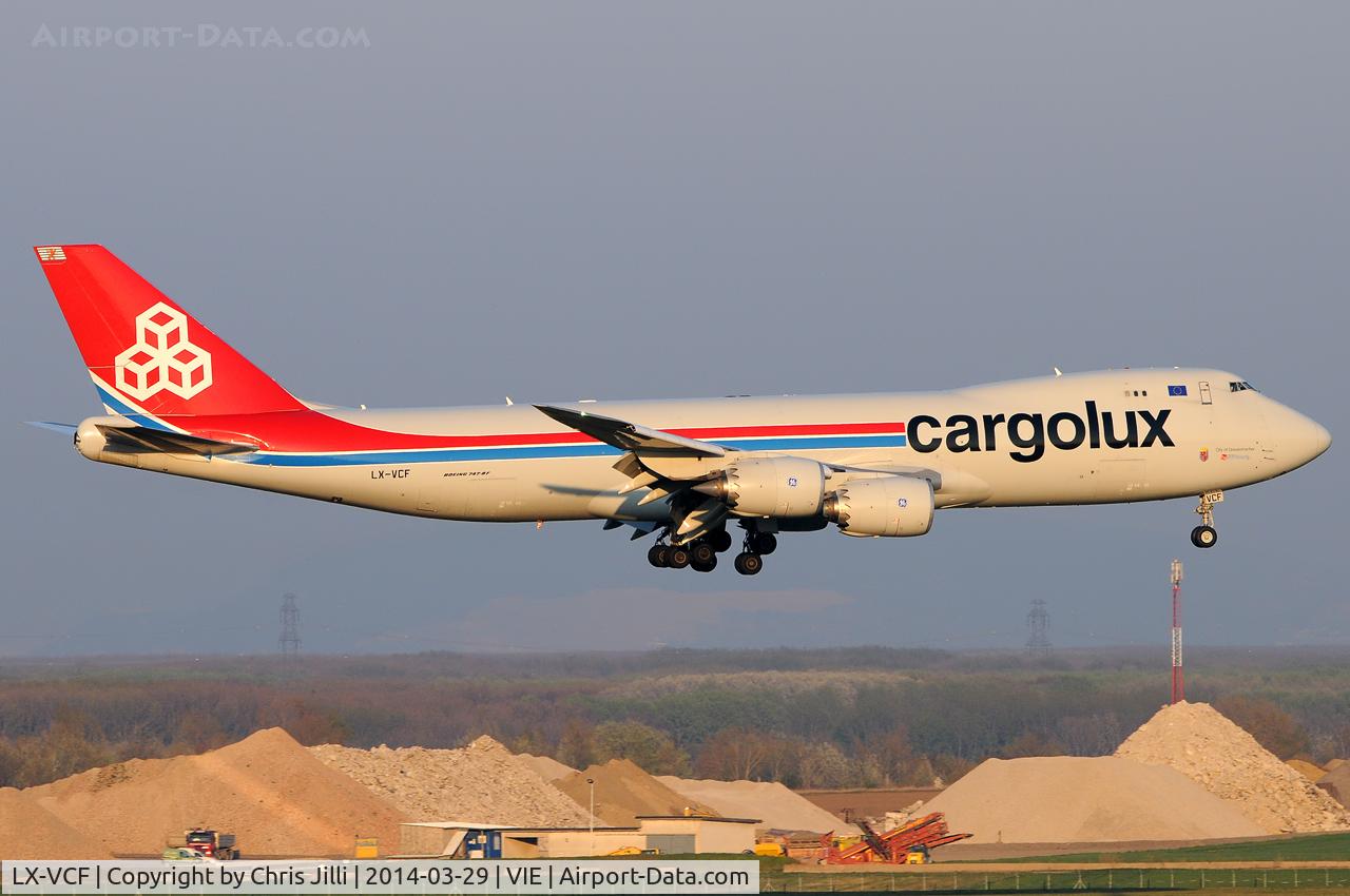 LX-VCF, 2012 Boeing 747-8R7F C/N 35811, Cargolux