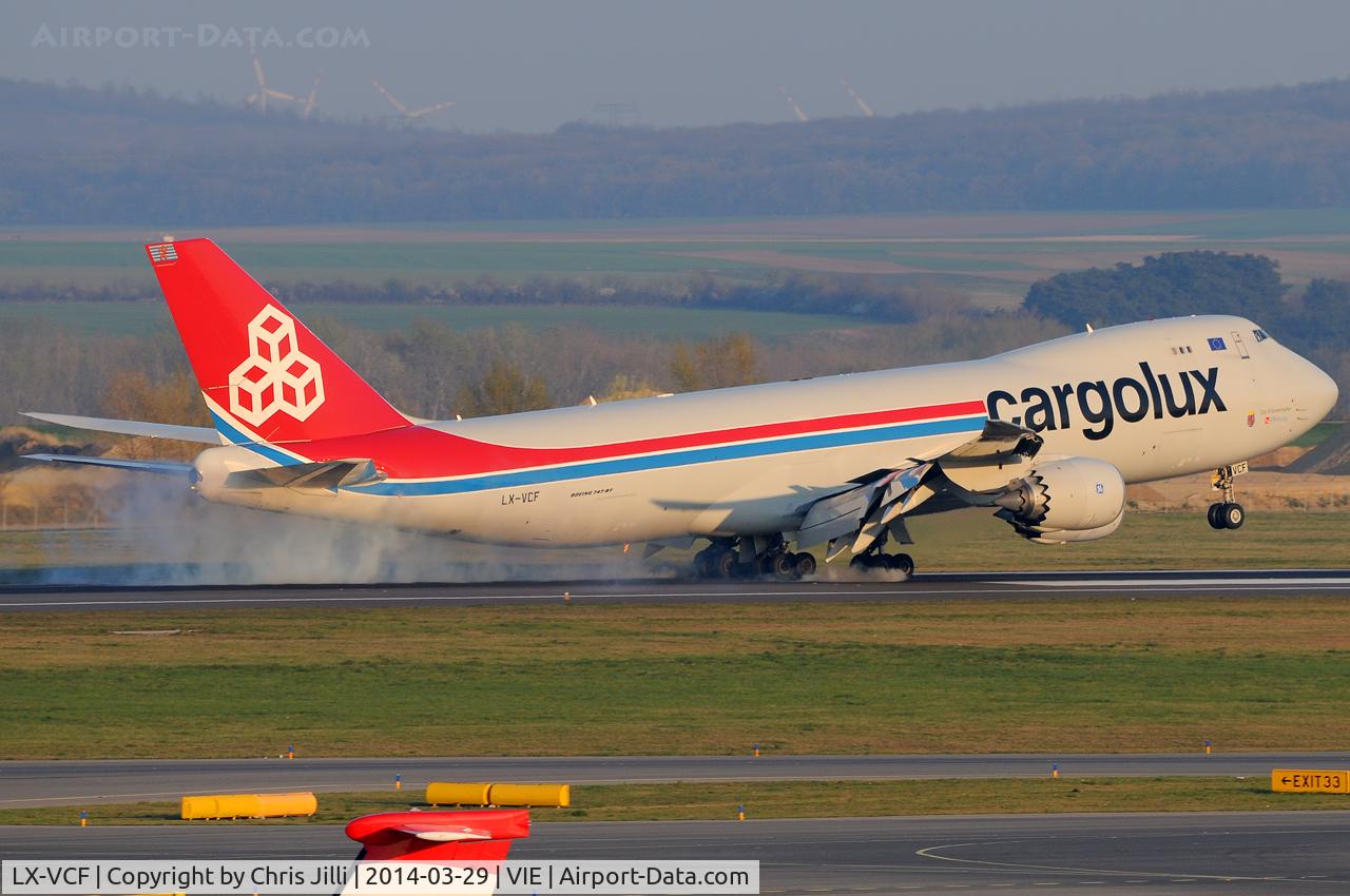 LX-VCF, 2012 Boeing 747-8R7F C/N 35811, Cargolux