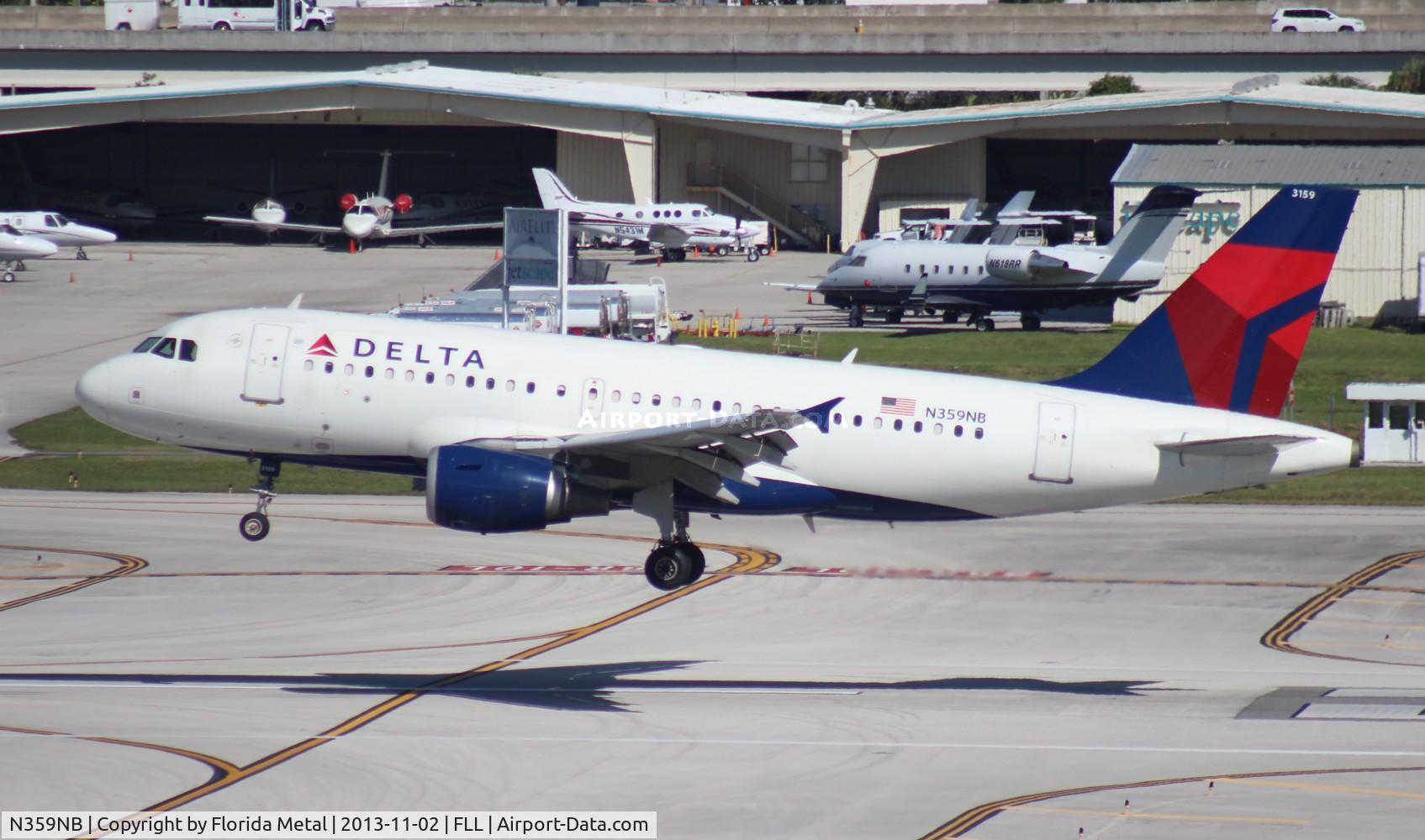 N359NB, 2003 Airbus A319-114 C/N 1923, Delta A319