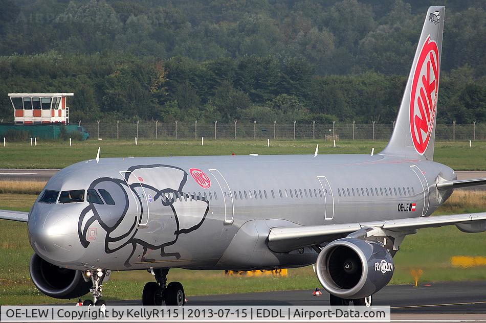 OE-LEW, 2011 Airbus A321-211 C/N 4611, Dusseldorf Rhein-Ruhr - Niki