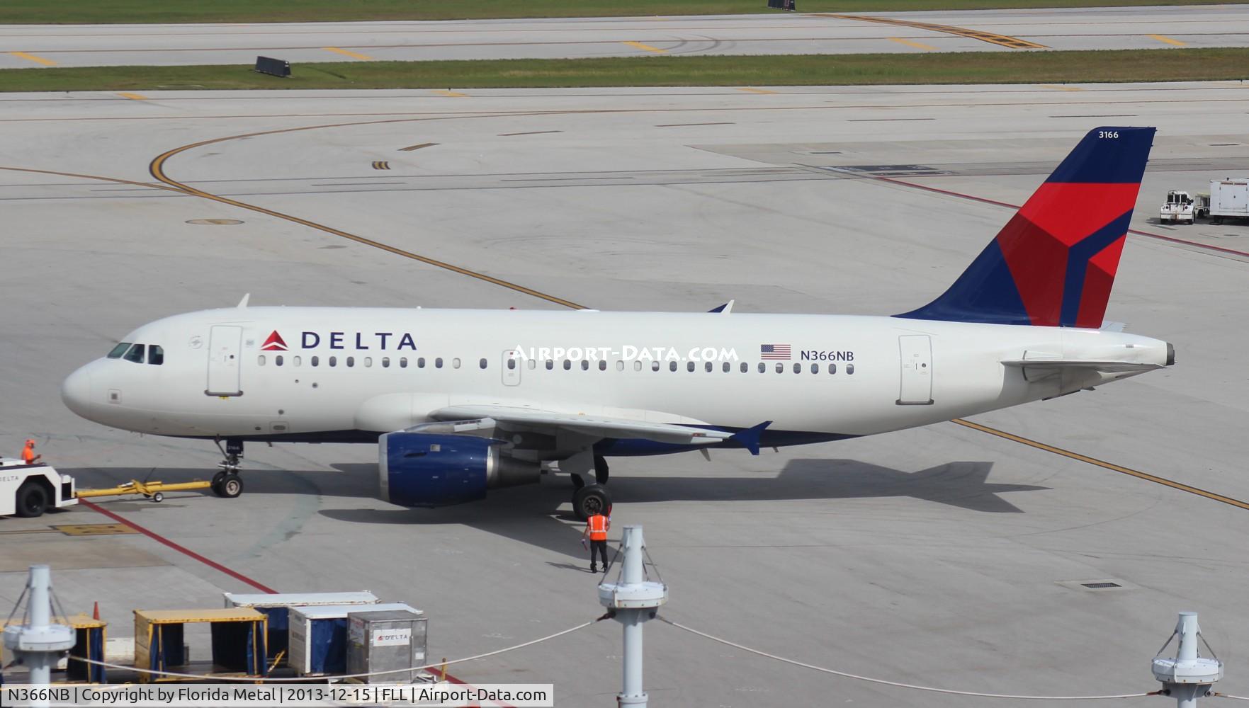 N366NB, 2003 Airbus A319-114 C/N 2026, Delta A319