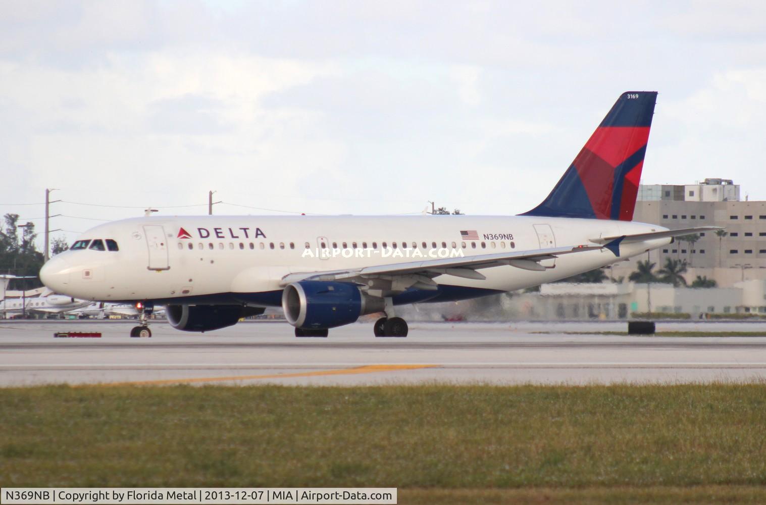 N369NB, 2003 Airbus A319-114 C/N 2047, Delta A319