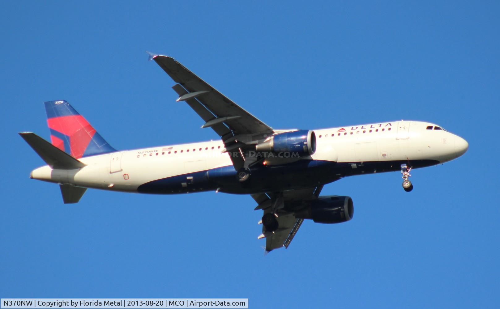 N370NW, 1999 Airbus A320-212 C/N 1037, Delta A320