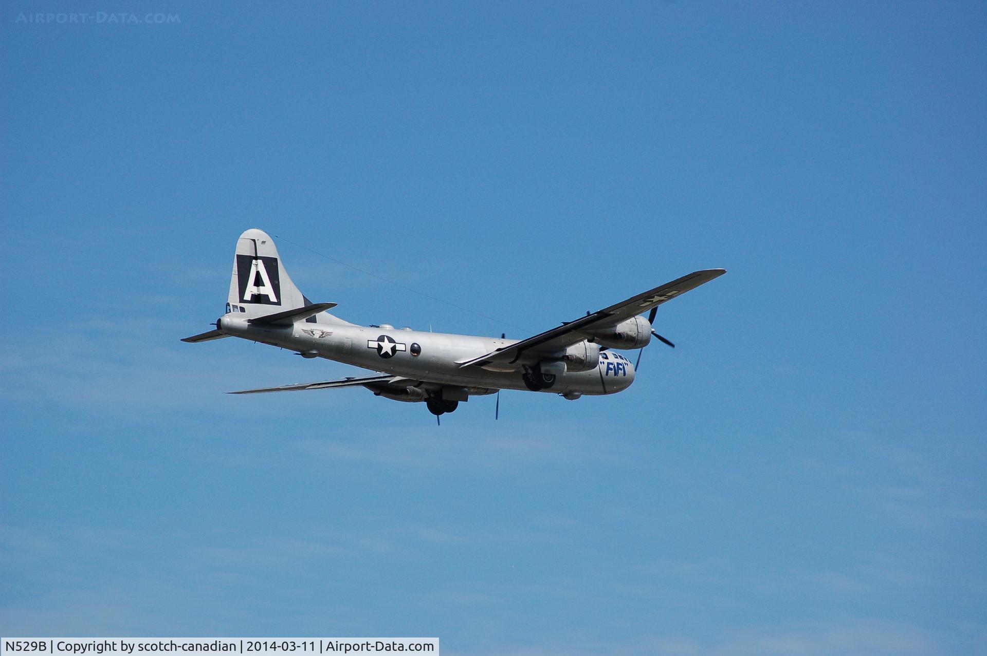 N529B, 1944 Boeing B-29A-60-BN Superfortress C/N 11547, 1944 Boeing B-29A Superfortress, N529B, at Lakeland Linder Regional Airport, Lakeland, FL