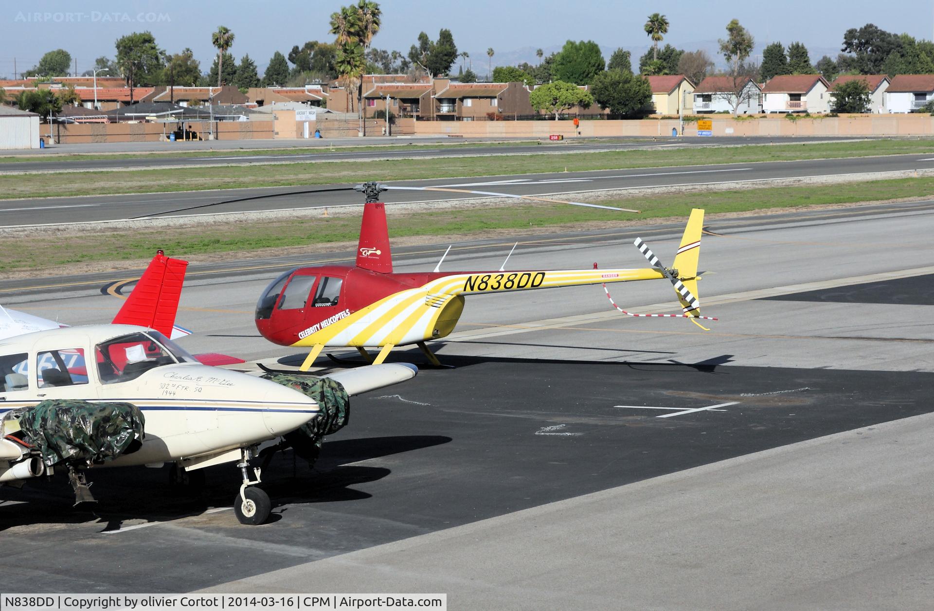 N838DD, 2000 Robinson R44 Raven C/N 0838, Compton airport