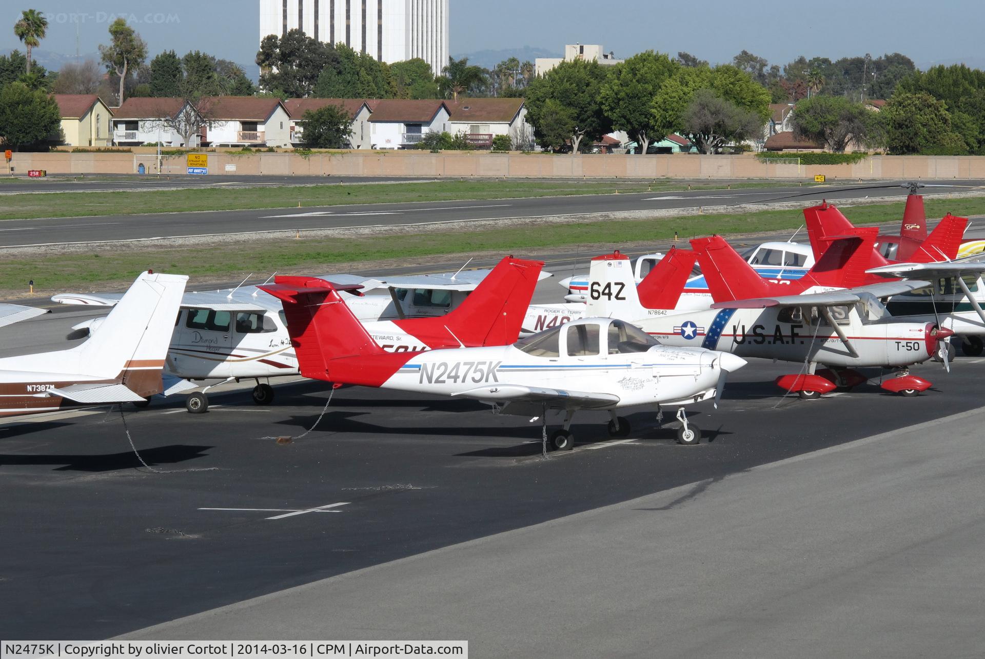 N2475K, 1979 Piper PA-38-112 Tomahawk C/N 38-79A0656, Compton airport