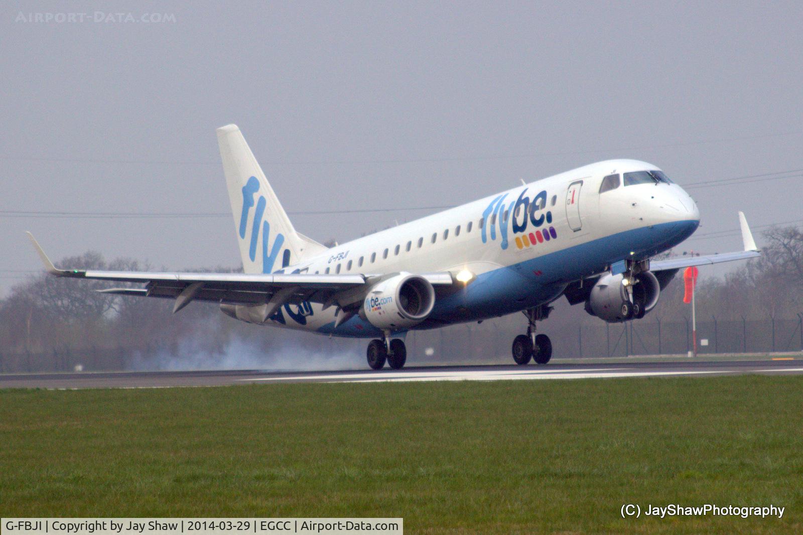 G-FBJI, 2012 Embraer 175STD (ERJ-170-200) C/N 17000355, Early Morning Arrival 05R Manchester EGCC