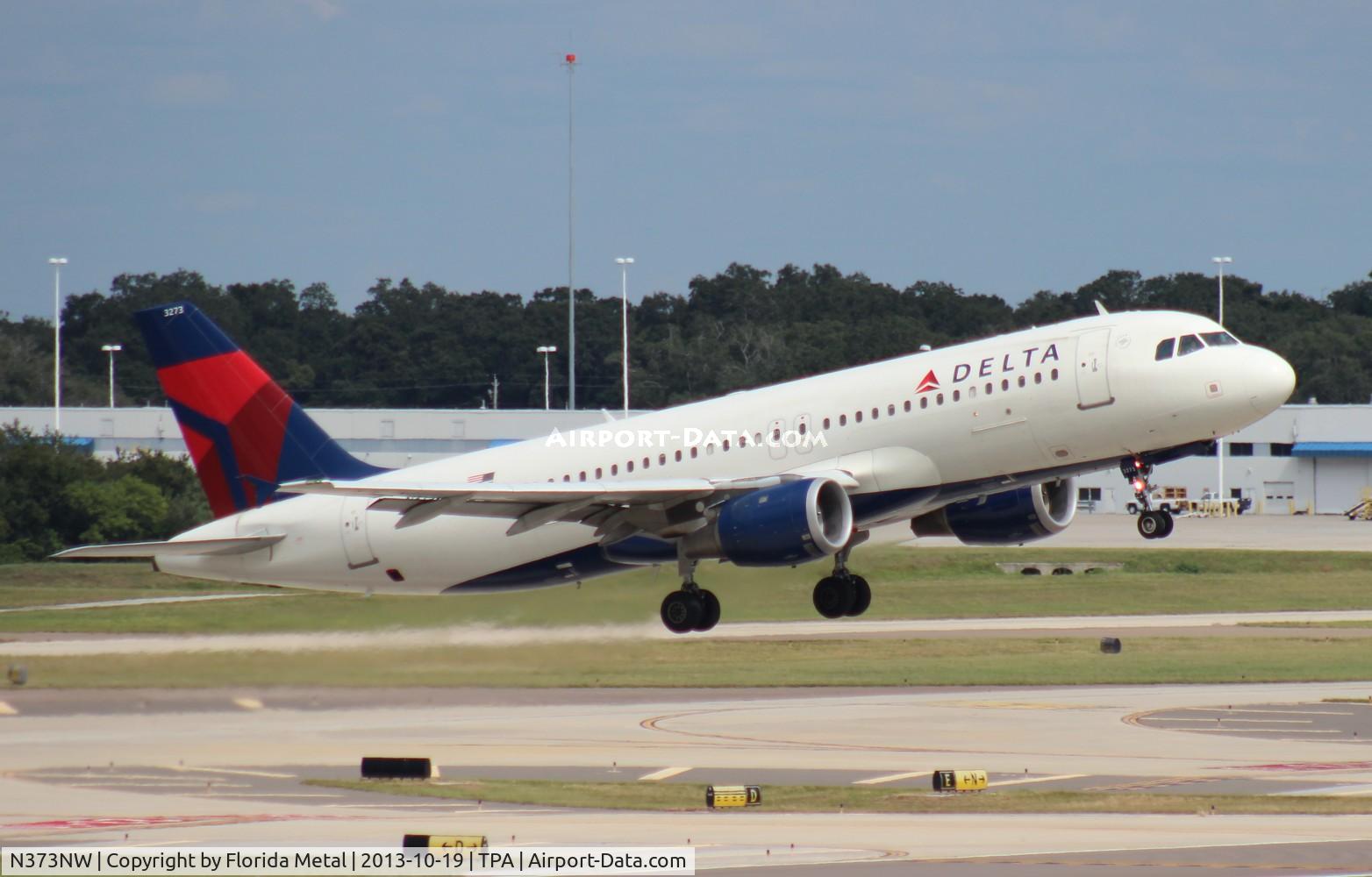 N373NW, 2001 Airbus A320-212 C/N 1641, Delta A320