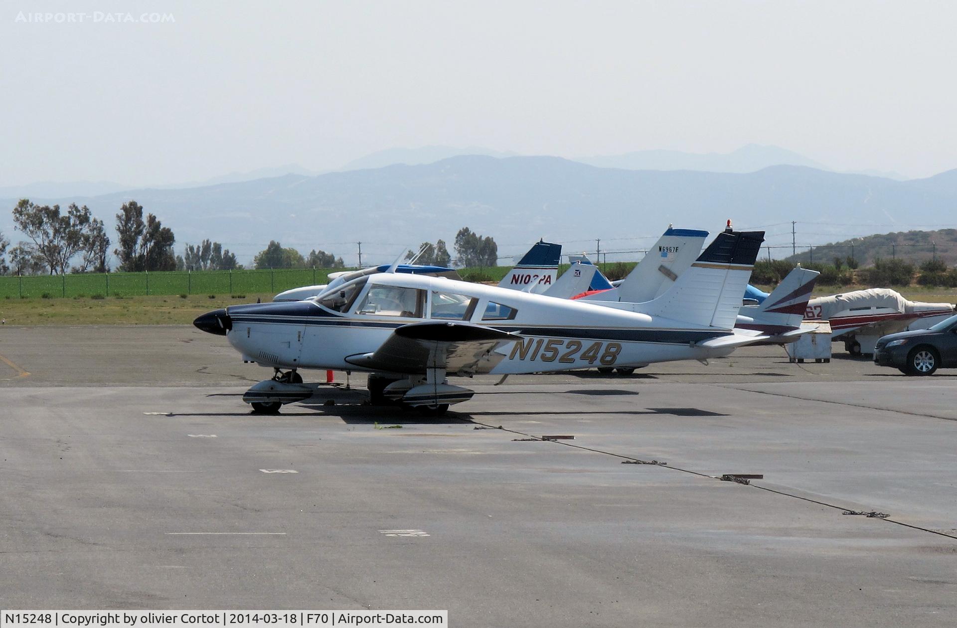 N15248, 1972 Piper PA-28-180 C/N 28-7305043, French Valley in the morning