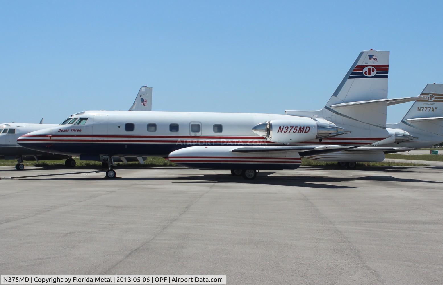 N375MD, 1978 Lockheed L-1329-25 Jetstar II C/N 5227, Lockheed Jetstar II