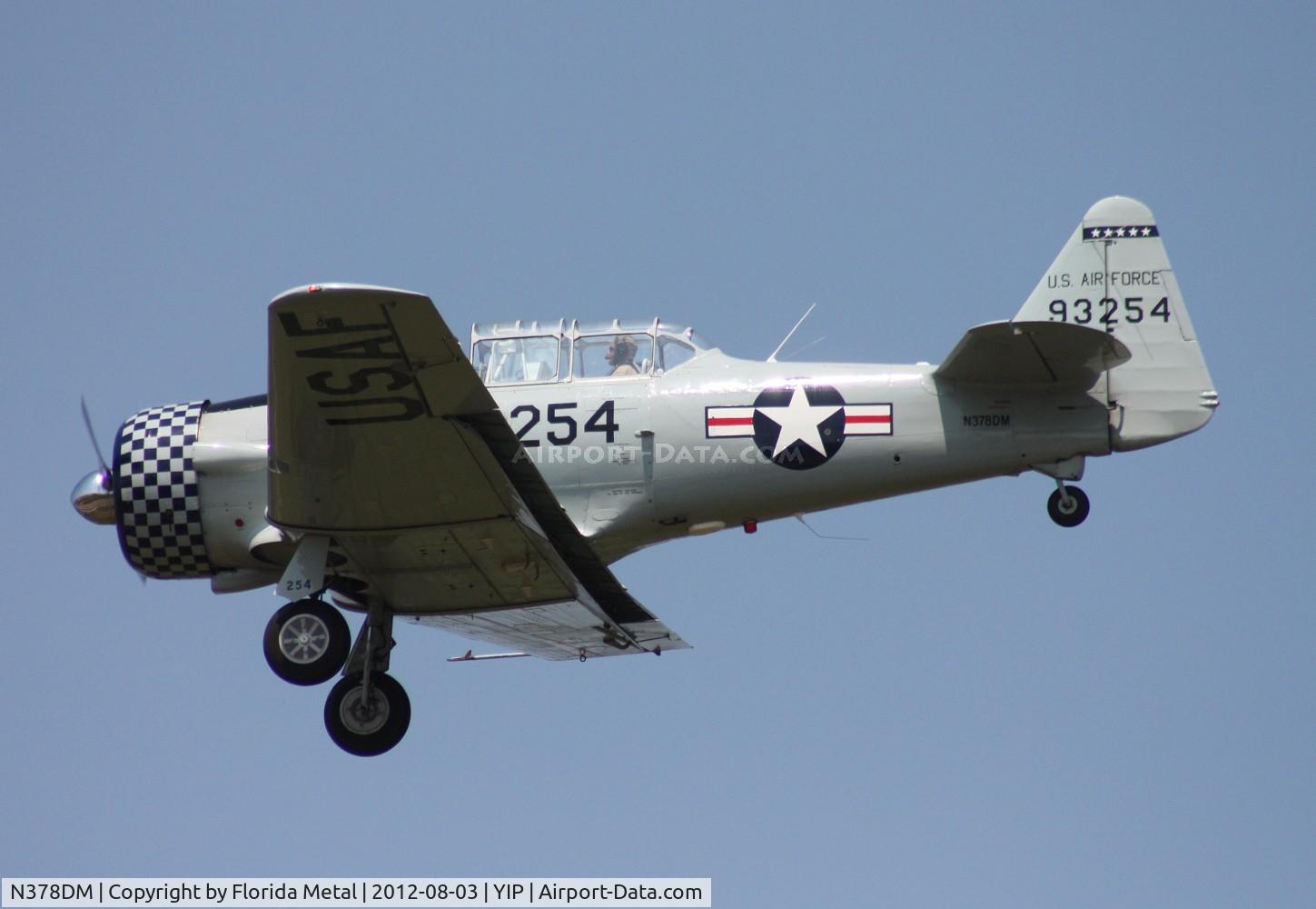N378DM, 1949 North American T-6G Texan C/N 168-358, T-6G Texan