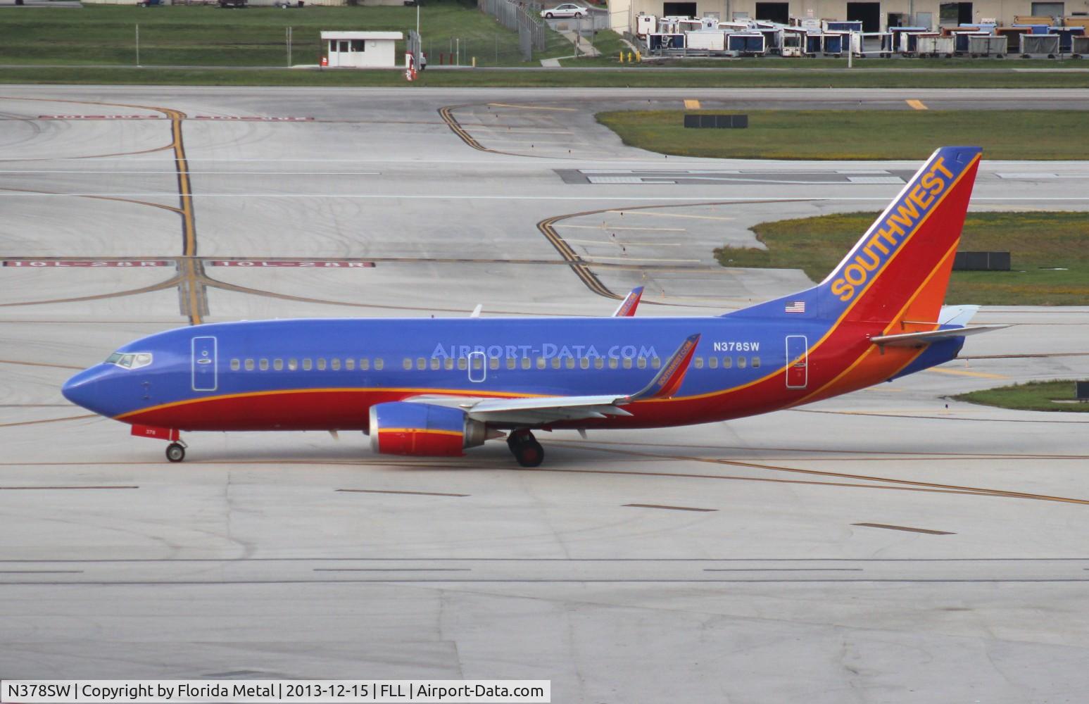 N378SW, 1994 Boeing 737-3H4 C/N 26585, Southwest 737-300