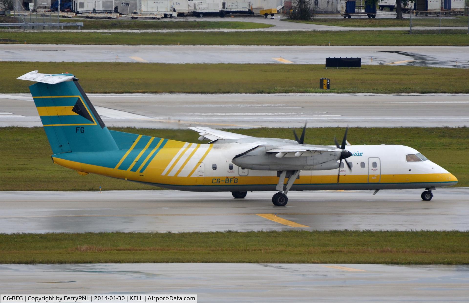 C6-BFG, 1991 De Havilland Canada DHC-8-311 Dash 8 C/N 288, Bahamasair Dash8