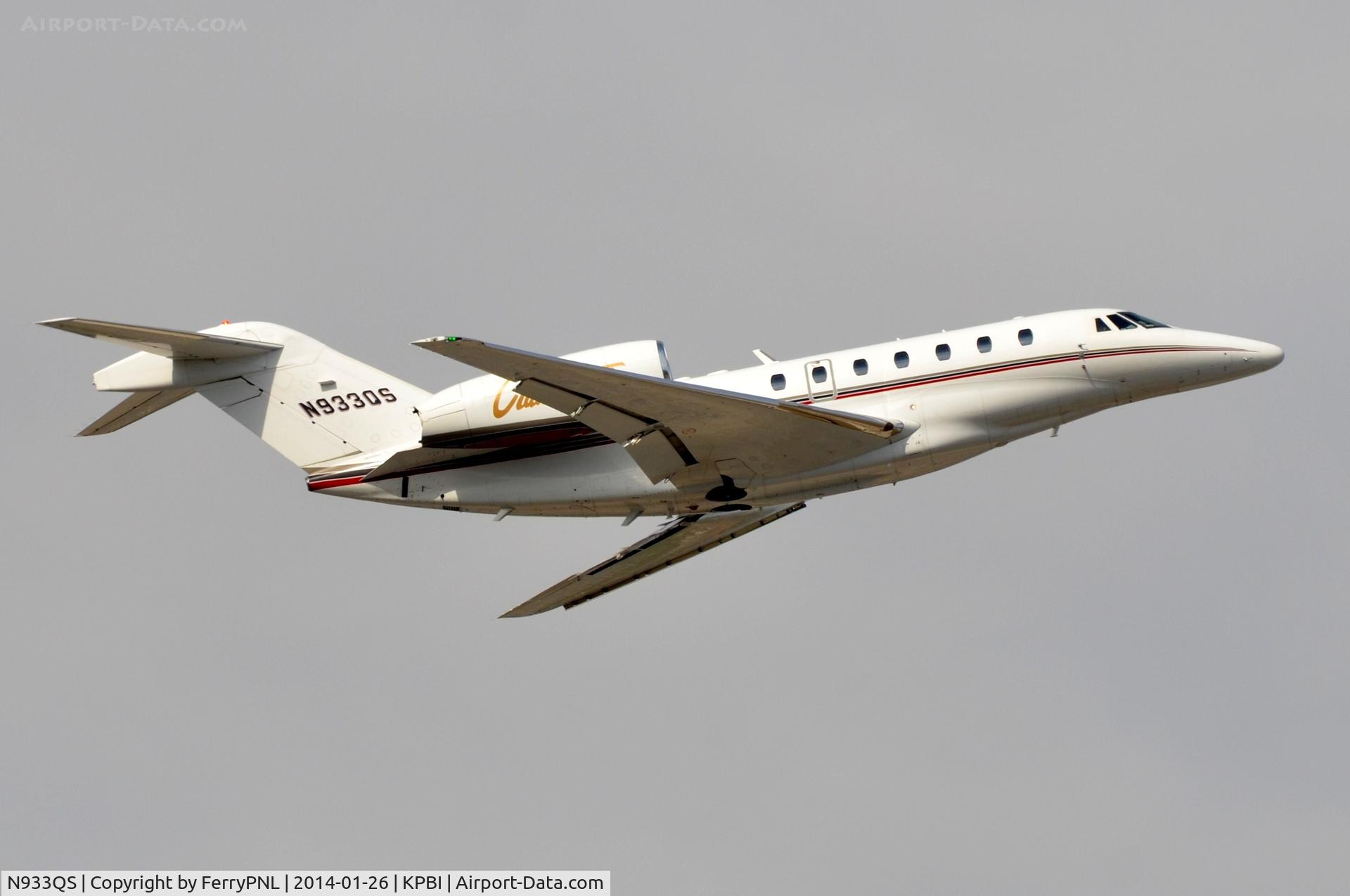 N933QS, 2000 Cessna 750 Citation X Citation X C/N 750-0133, Netjets Ce750