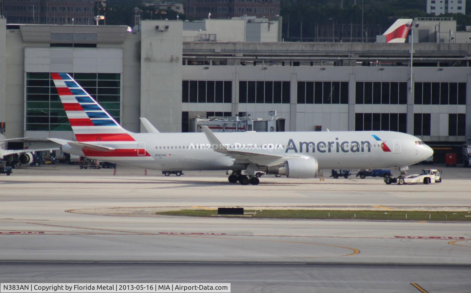 N383AN, 1993 Boeing 767-323 C/N 26995, American 767-300